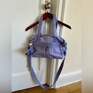 Purple Kipling crossbody & shoulder bag, never worn!